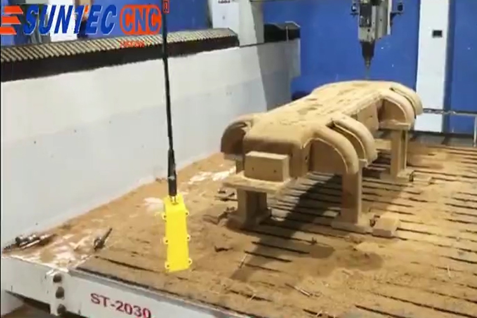 Creating Custom Furniture with a 4-Axis CNC Router 2 4-Axis CNC Router