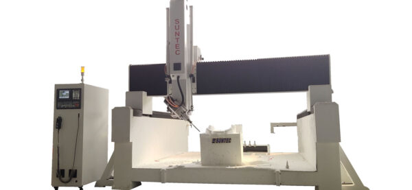 Router CNC rotativo a 4 assi